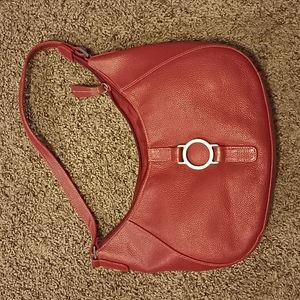 Massimo Red Leather Purse